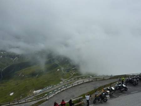 Mlha na Edelweisspitze