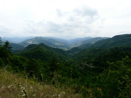 Apeniny v Toskánsku